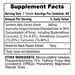 Hi-Tech Pharma Turmeric Supplement Facts | Herbal Joint & Inflammation Support | TigerFitness.com