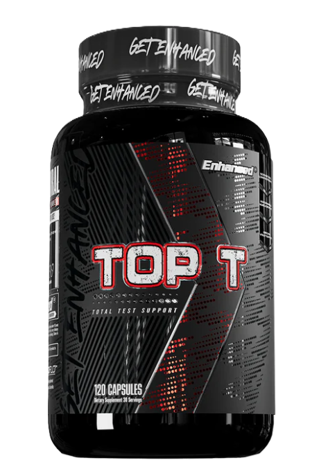 Enhanced Labs Top T Bottle Testosterone Support & Vitality Formula | TigerFitness