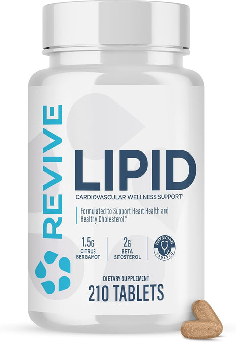 Revive MD Lipid Support | Advanced Cholesterol & Cardiovascular Health Formula