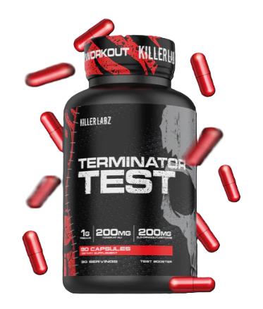 Killer Labz Terminator – 90 Capsules hardcore thermogenic fat burner capsules for weight loss, appetite control, energy, and mental focus support | TigerFitness.com