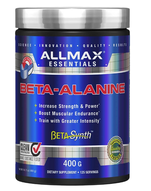 Allmax Beta-Alanine Supplement | Boost Endurance, Strength & Delay Muscle Fatigue | Shop TigerFitness.com