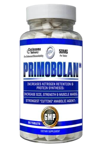 Hi-Tech Pharma Primobolan Prohormone Bottle Front | Tigerfitness.com