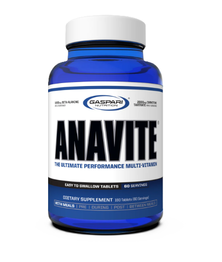 Gaspari Nutrition Anavite Multivitamin 180 Tablets | Daily Health & Performance Support | TigerFitness.com