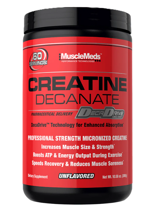 MuscleMeds Creatine Decanate Advanced Creatine Formula for Strength & Recovery, Unflavored 300g | Tigerfitness.com