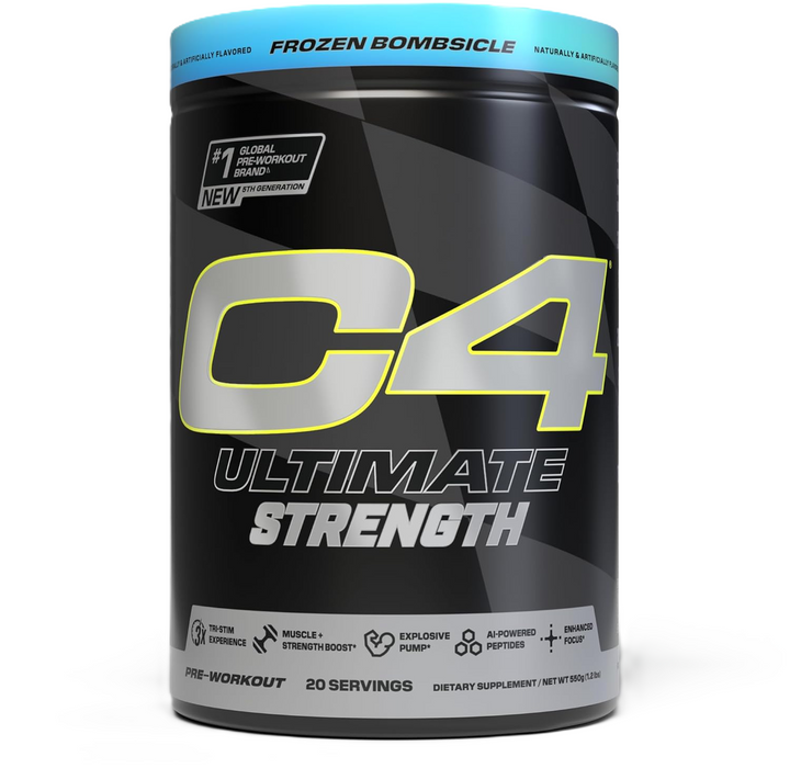 Cellucor C4 Ultimate Strength | High-Stim Pre-Workout