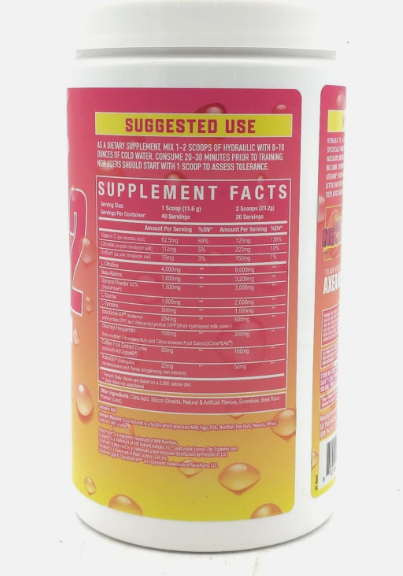 Axe & Sledge Hydraulic V3 | Stimulant-Free Pump Pre-Workout