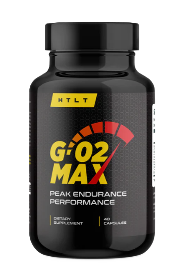 HTLT G-O2 Max 40 Capsules – Advanced Oxygen and Endurance Formula for Stamina and Performance 