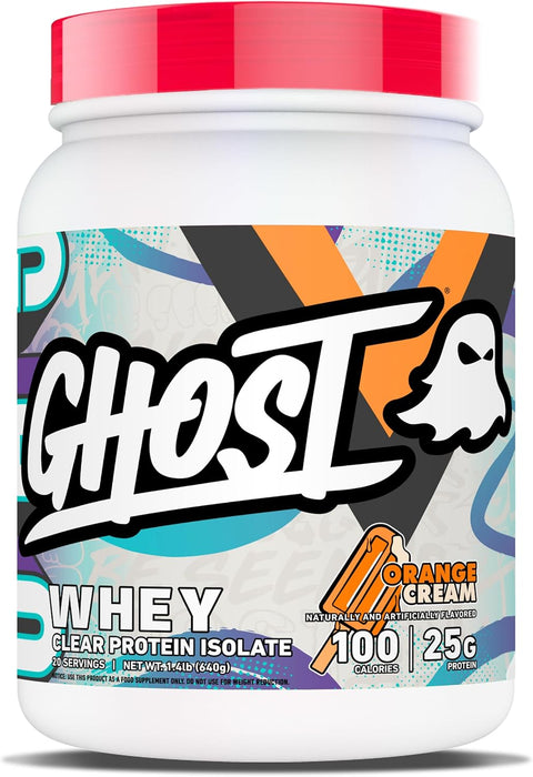 GHOST Clear Whey Isolate Protein | Lean Muscle & Recovery Support