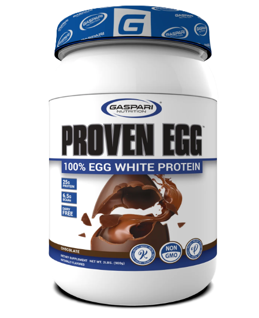  Gaspari Nutrition Proven Egg protein powder Chocolate  – 100% egg white protein for lean muscle and recovery