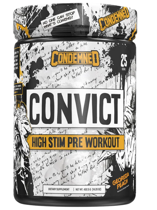 Condemned Labz Convict | High Stim Pre-Workout