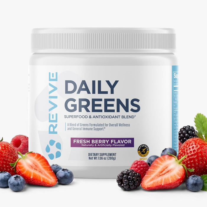 Revive MD Daily Green Powder | Superfood Greens for Energy & Digestion