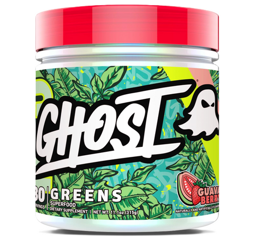 GHOST Greens Guava Berry – Superfood & Digestive Support Powder | TigerFitness