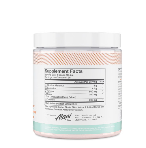 Alani Nu Original Pre-Workout | Energy, Focus & Performance Formula