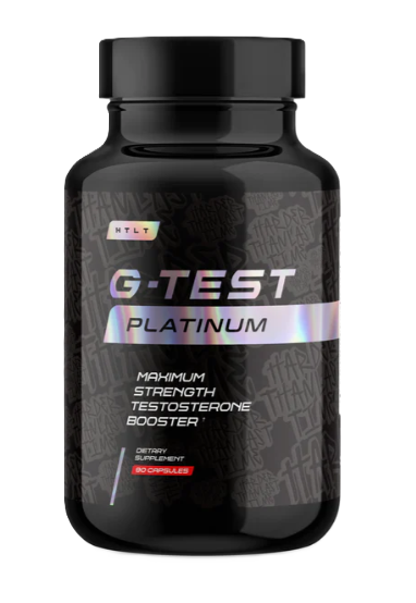HTLT G Test Platinum 90 Capsules – Elite Testosterone Booster for Muscle, Energy, and Performance