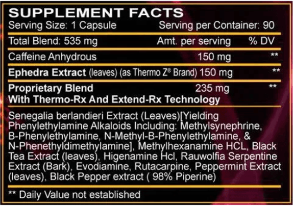 Innovative Labs Hell Fire | Intense Thermogenic Fat Burner for Energy & Weight Loss