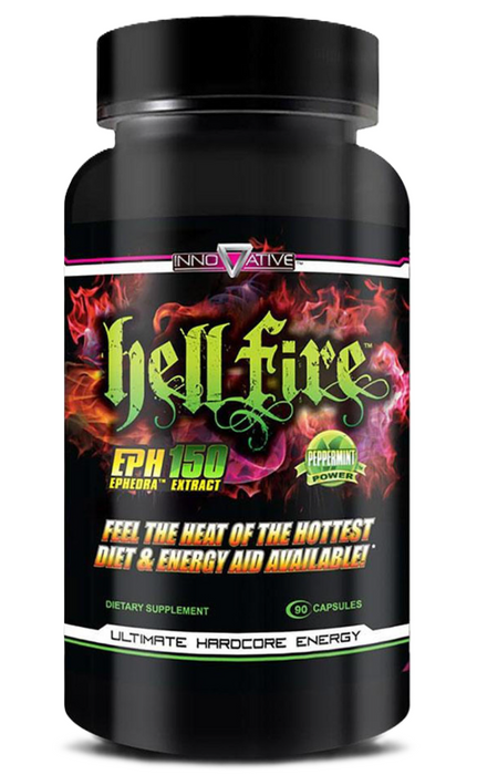 Innovative Labs Hell Fire | Intense Thermogenic Fat Burner for Energy & Weight Loss