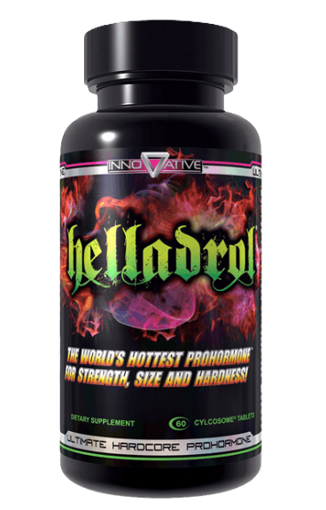 Helladrol by Innovative Labs Advanced Prohormone Muscle Support – 60 Count Bottle TigerFitness.com