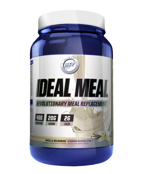 Hi-Tech Pharma Ideal Meal Vanilla 20 Servings protein meal replacement powder from TigerFitness