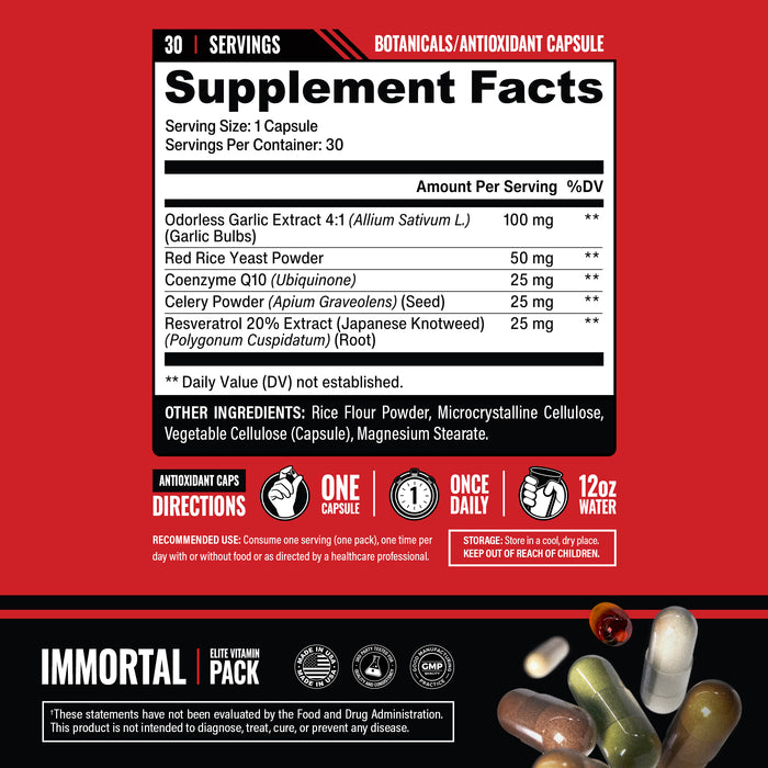 Immortal® Elite Multi-Vitamin Pack