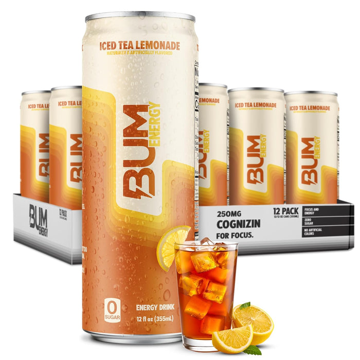 Bum Energy Drink | Zero Sugar Energy & Performance Beverage
