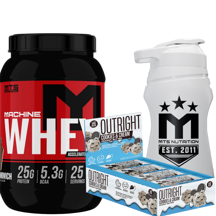 Machine Whey + Outright Bars Stack