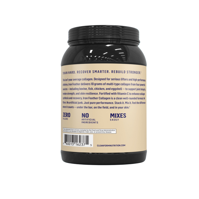Cleanform Iron Feather Collagen