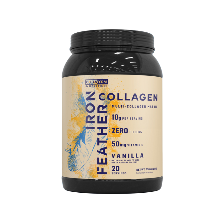 Cleanform Iron Feather Collagen