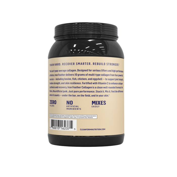 Cleanform Iron Feather Collagen