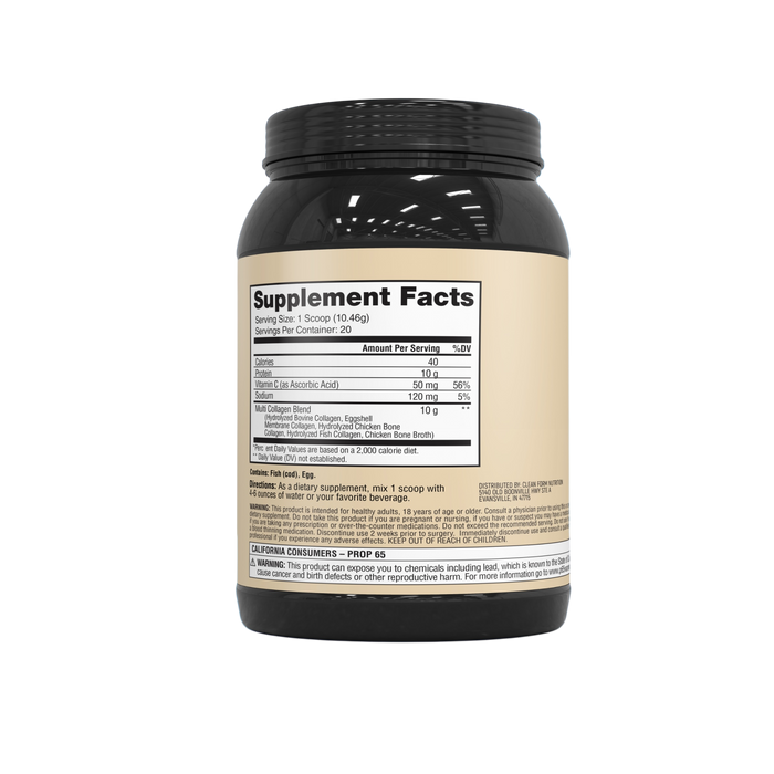 Cleanform Iron Feather Collagen