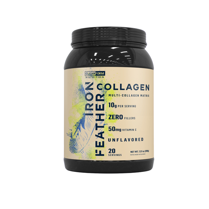 Cleanform Iron Feather Collagen
