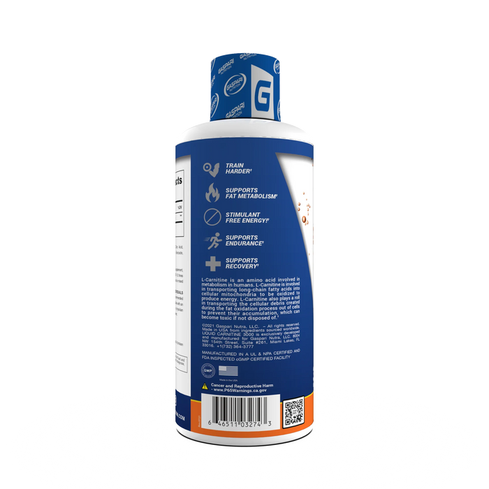 Gaspari Liquid L-Carnitine 3000