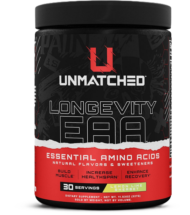 Unmatched Longevity EAA | Essential Amino Acids for Recovery