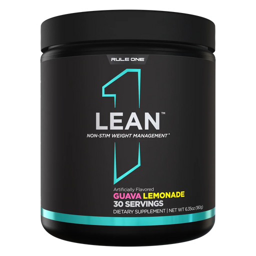Rule One Lean non-stim weight management powder, Guava Lemonade flavor, 30 servings