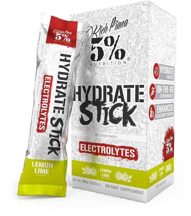 5% Nutrition Hydrate Stick Packs | Electrolyte Hydration