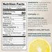 Myprotein Clear Whey Isolate Lemonade Nutrition Information and Ingredients Panel