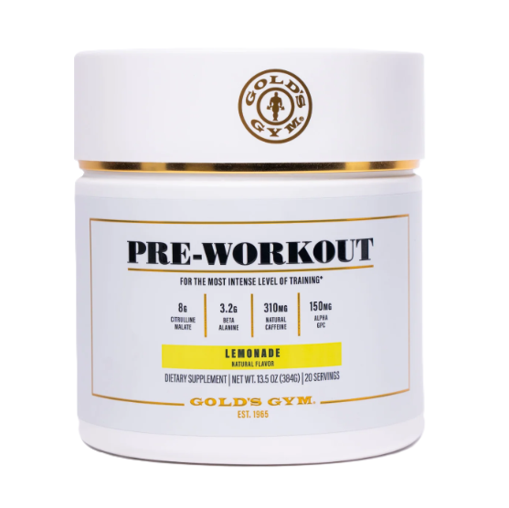 Gold’s Gym Nutrition Pre-Workout | Energy, Focus & Endurance Support