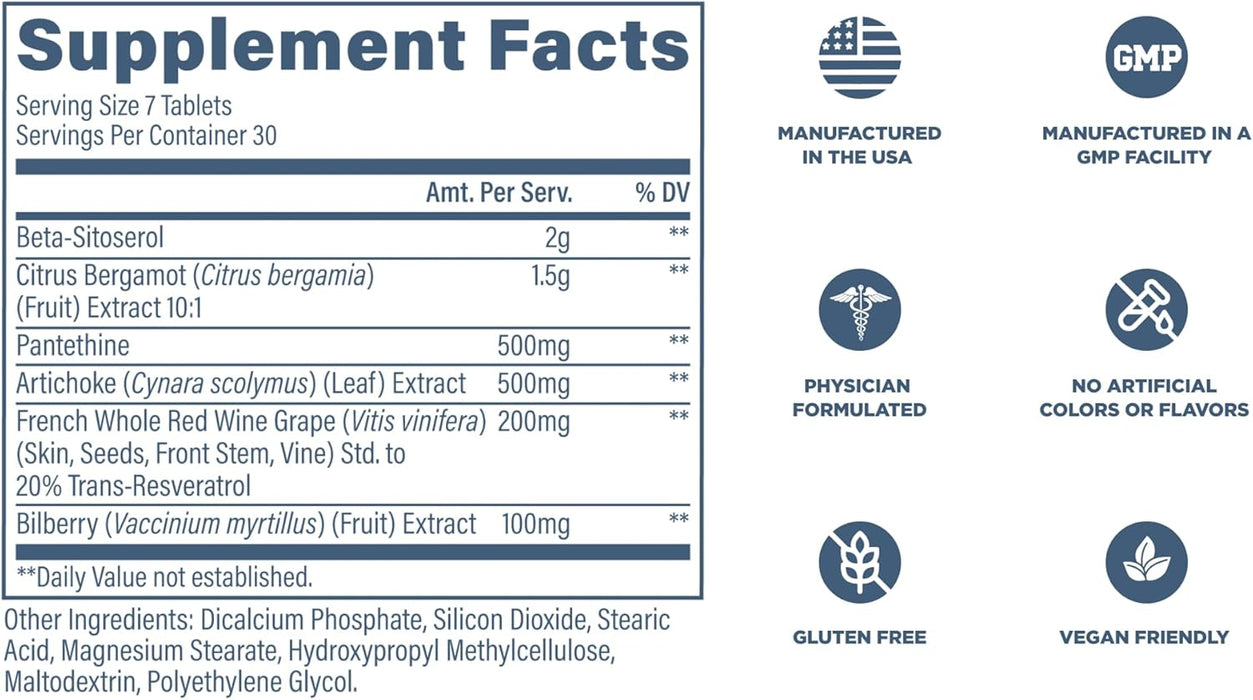 Revive MD Lipid Support | Advanced Cholesterol & Cardiovascular Health Formula