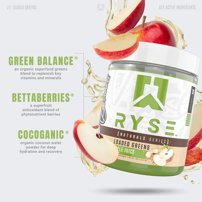 RYSE Loaded Greens Superfood Powder | Daily Greens & Gut Support