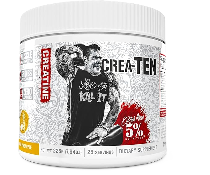 5% Nutrition CreaTEN 10-Blend Creatine Strength & Power Front 