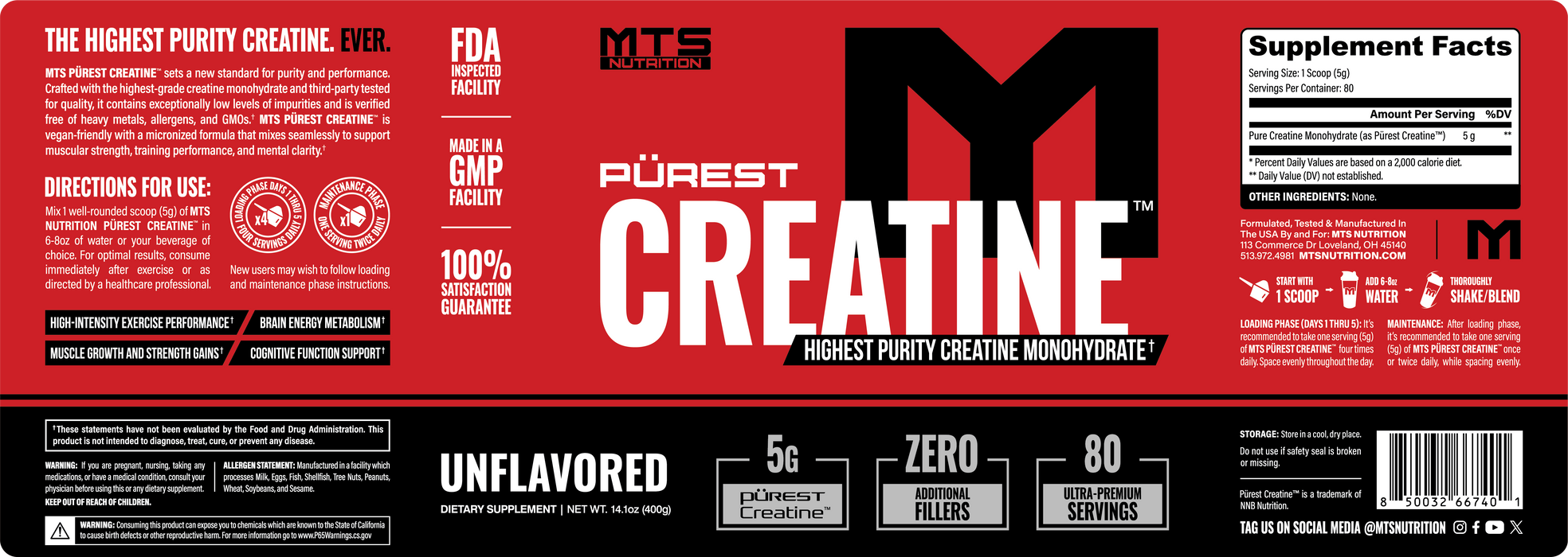 MTS Nutrition Pürest Creatine™