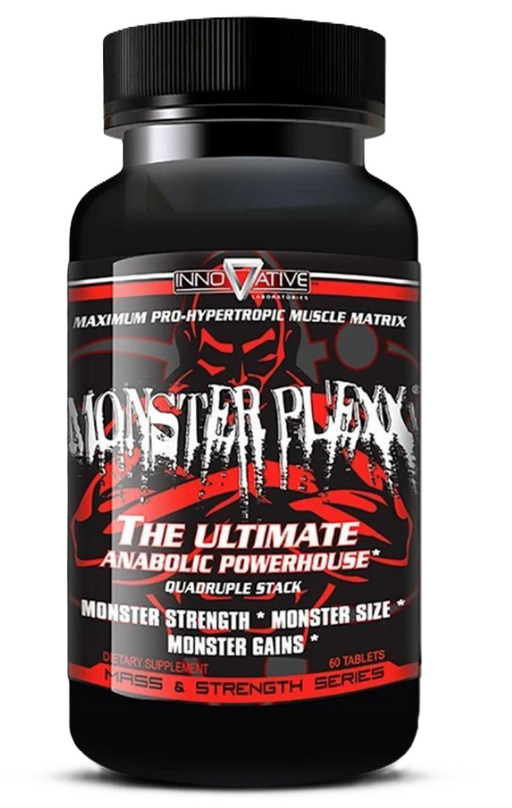 Innovative Labs Monster Plexx Hardcore Prohormone Stack – 60 Capsules Tiger Fitness