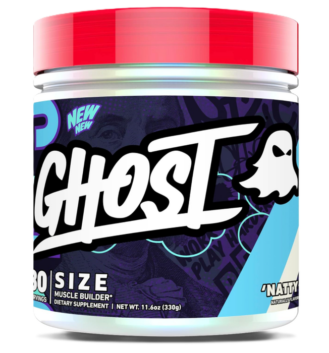 GHOST Size V3 – Natty Muscle Builder & Strength Support Supplement | TigerFitness