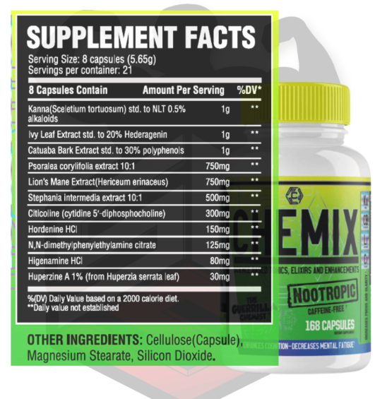 Chemix Nootropic |  Focus, Memory & Cognitive Support