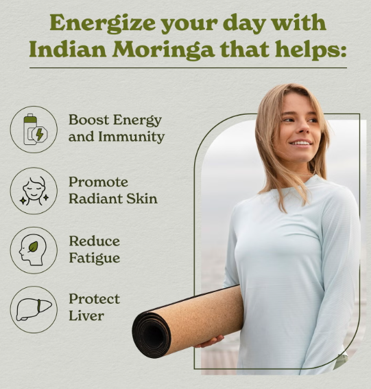 BetterAlt Moringa Capsules – Natural Energy and Wellness Support Lifestyle Image