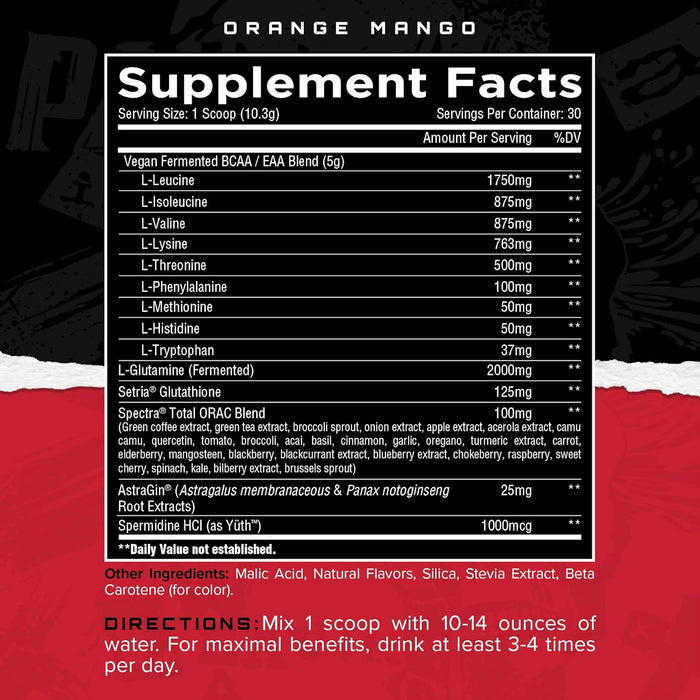 Unmatched Longevity EAA | Essential Amino Acids for Recovery
