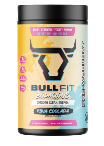 BullFit Bodacious Pre-Workout Piña Colada – Energy, Focus & Performance | TigerFitness