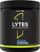 R1 Lytes+ zero sugar electrolyte hydration drink supplement front label 40 Servings Blue Raspberry Flavor