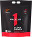 Rule 1 Clean Gainer lean mass weight gainer protein powder front 30 Servings, Chocolate Fudge