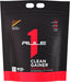 Rule 1 Clean Gainer lean mass weight gainer protein powder front 30 Servings, Chocolate Peanut Butter