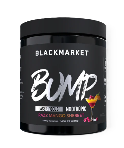 BlackMarket Labs BUMP | Laser Focus Nootropic for Energy & Clarity